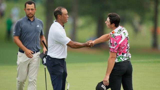 九游体育-美国大师赛首轮依然没过“65”杆的坎儿 伍兹并列54